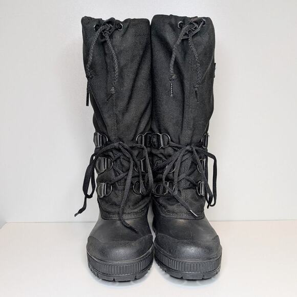 Sorel Kaufman Canada winter snow boots felt lined waterproof women's size 6 - Picture 4 of 6